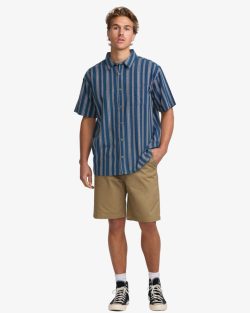 BILLABONG SUNDAYS JACQUARD SS MIDNIGHT - Afbeelding 3