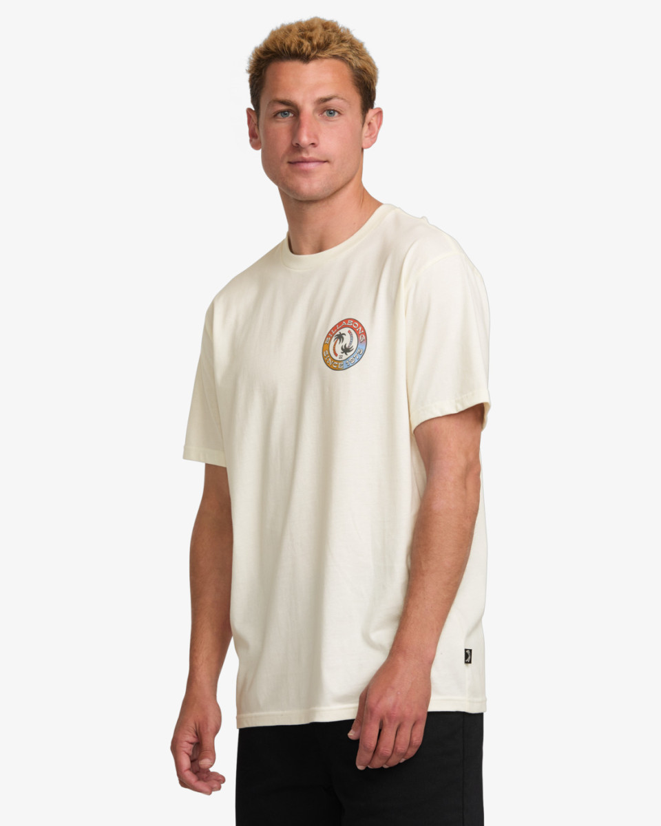 BILLABONG TROPICAL PETS PREMIUM SS OFF WHITE