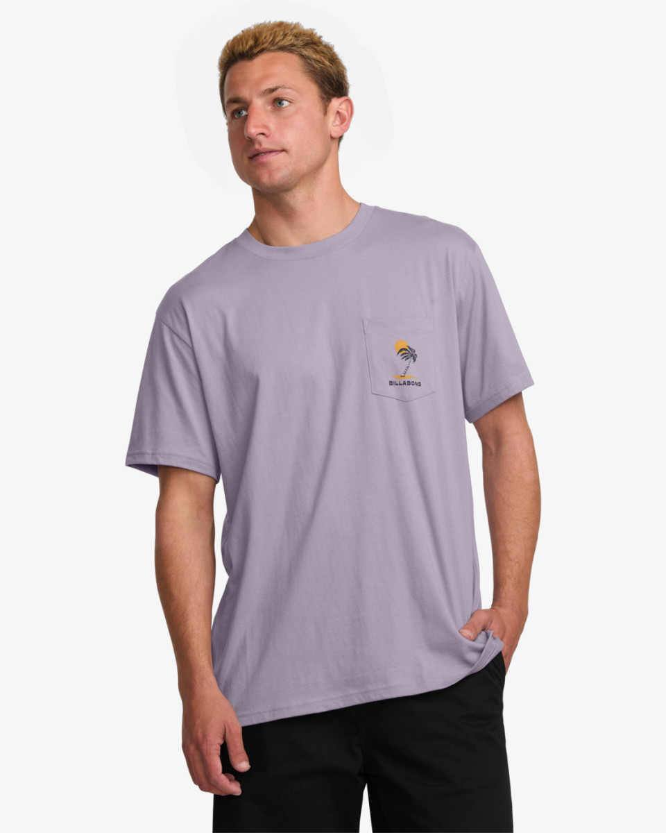 BILLABONG TROPPO PREMIUM SS LIGHT PURPLE