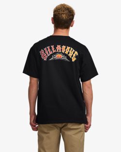 BILLABONG THROWBACK REGULAR SS BLACK - Afbeelding 2