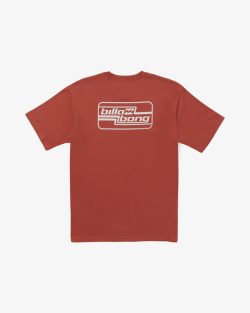 BILLABONG WALLED REGULAR SS DUSTY RED - Afbeelding 4
