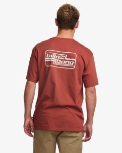 BILLABONG WALLED REGULAR SS DUSTY RED - Afbeelding 3