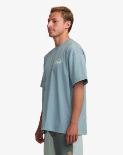 BILLABONG I SURF BETTER IN MY DREAMS SS WASHED BLUE - Afbeelding 2