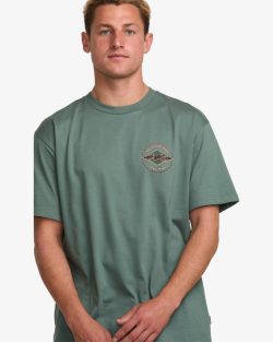 BILLABONG ROTOR DIAMOND REGULAR TEE DARK SLATE - Afbeelding 3