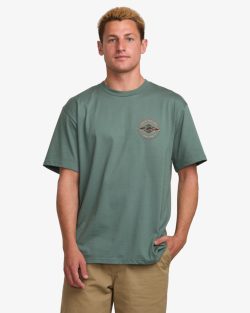 BILLABONG ROTOR DIAMOND REGULAR TEE DARK SLATE - Afbeelding 2