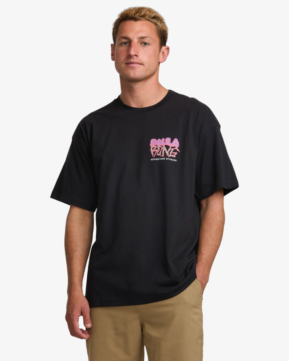 BILLABONG BUILT TO LAST OG ADIV SS BLACK