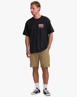 BILLABONG BUILT TO LAST OG ADIV SS BLACK - Afbeelding 4