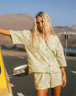 BILLABONG BEACH SIDE SS WVN PISTACHIO - Afbeelding 3