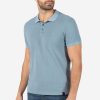 Timezone Garment Dye Poloshirt washed dove blue