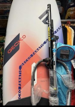 Fanatic gecko HRS windsurf set