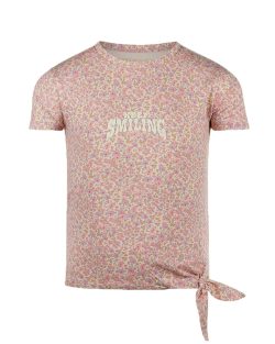 Koko Noko  T-shirt ss dropped shoulder Multi colour flower