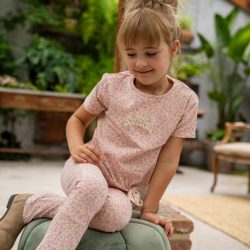 Koko Noko  T-shirt ss dropped shoulder Multi colour flower - Afbeelding 3