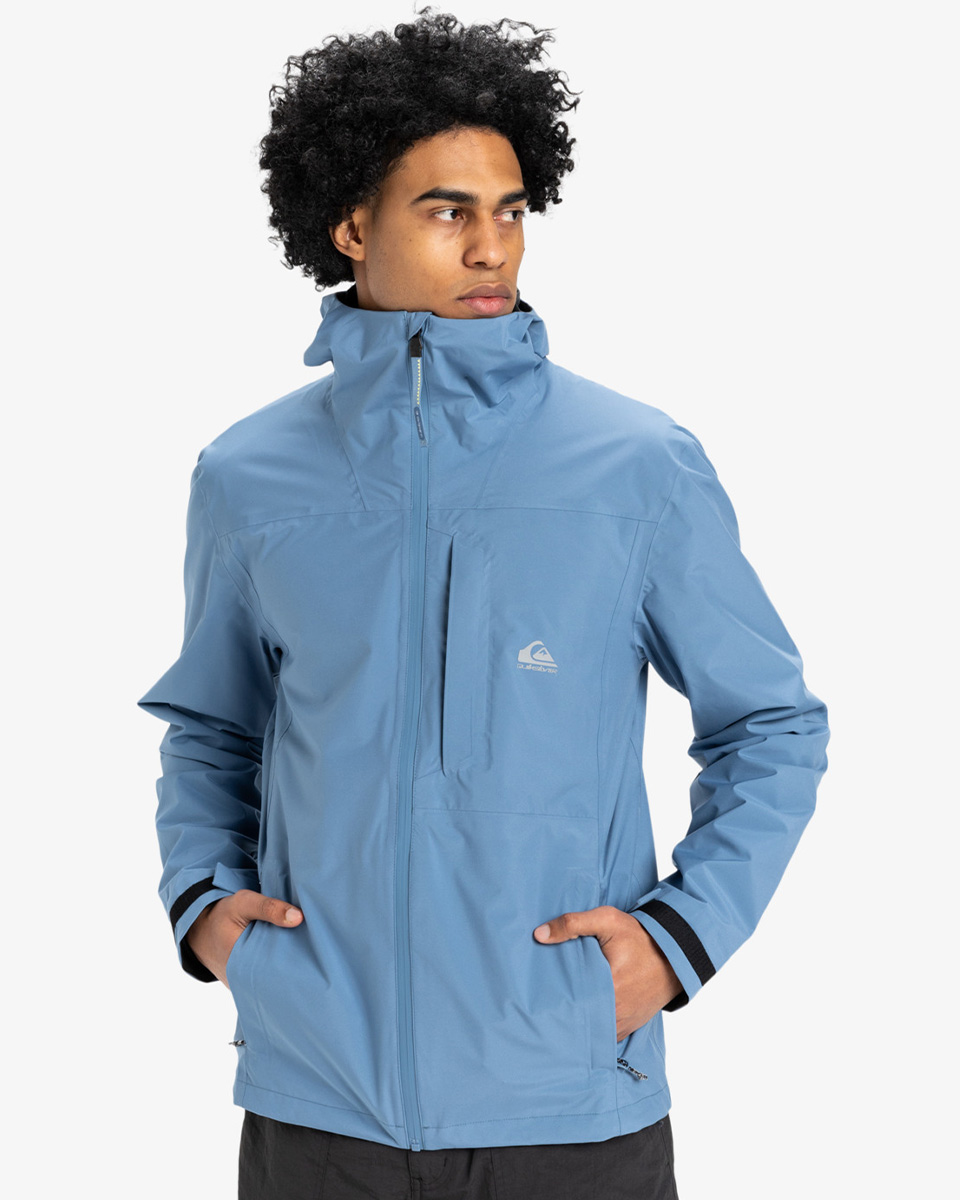 QUIKSILVER OVERCAST 10K JACKET CORONET BLUE