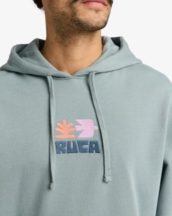 RVCA MOSAIC HOODIE LEAD