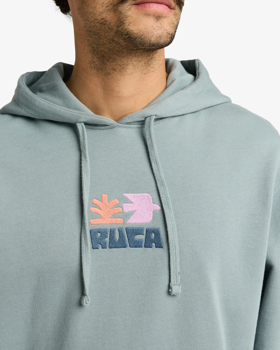 RVCA MOSAIC HOODIE LEAD