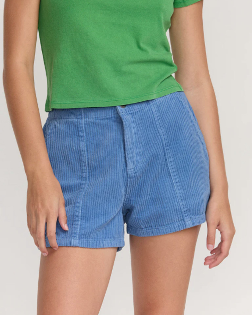 RVCA DAYLIGHT CORD SHORT CORONET BLUE