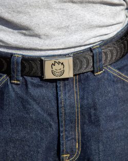 Spitfire swirl belt black