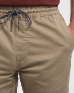 VOLCOM FRICKIN SLIM JOGGER PANTS KHAKI - Afbeelding 2