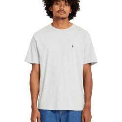 VOLCOM STONE BLANKS S/S BASIC TEE HEATHER GREY