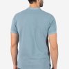 Timezone Garment Dye Poloshirt washed dove blue - Afbeelding 3