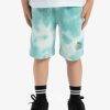 QUIKSILVER TIE DYE TRACK SHORT BOYS MARINE BLUE - Afbeelding 4