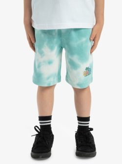 QUIKSILVER TIE DYE TRACK SHORT BOYS MARINE BLUE - Afbeelding 4