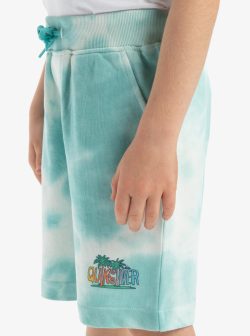 QUIKSILVER TIE DYE TRACK SHORT BOYS MARINE BLUE - Afbeelding 3