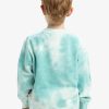 QUIKSILVER TIE DYE CREW BOYS MARINE BLUE - Afbeelding 3