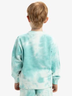 QUIKSILVER TIE DYE CREW BOYS MARINE BLUE - Afbeelding 3