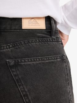 QUIKSILVER MOM DENIM PANT BLACK - Afbeelding 4