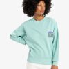 QUIKSILVER OVERSIZED CREW AQUA SKY - Afbeelding 3