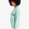 QUIKSILVER OVERSIZED CREW AQUA SKY - Afbeelding 2