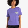 QUIKSILVER STANDARD SS TEE DUSTED PERI - Afbeelding 3