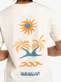 QUIKSILVER STANDARD SS TEE BIRCH - Afbeelding 4