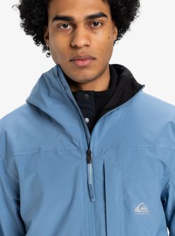 QUIKSILVER OVERCAST 10K JACKET CORONET BLUE - Afbeelding 4
