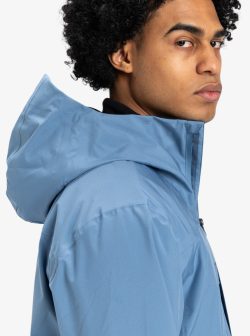 QUIKSILVER OVERCAST 10K JACKET CORONET BLUE - Afbeelding 3