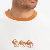 QUIKSILVER TICKET TO THE BEACH RINGER SS SNOW WHITE - Afbeelding 3