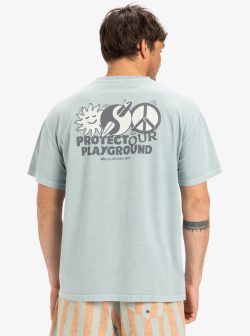 QUIKSILVER ND WAKE UP WORLD SS CHINOIS GREEN - Afbeelding 2