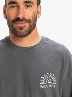 QUIKSILVER CL FREEDOM SWELL SS IRON GATE - Afbeelding 3