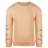Koko Noko  Sweater dropped shoulder Peach