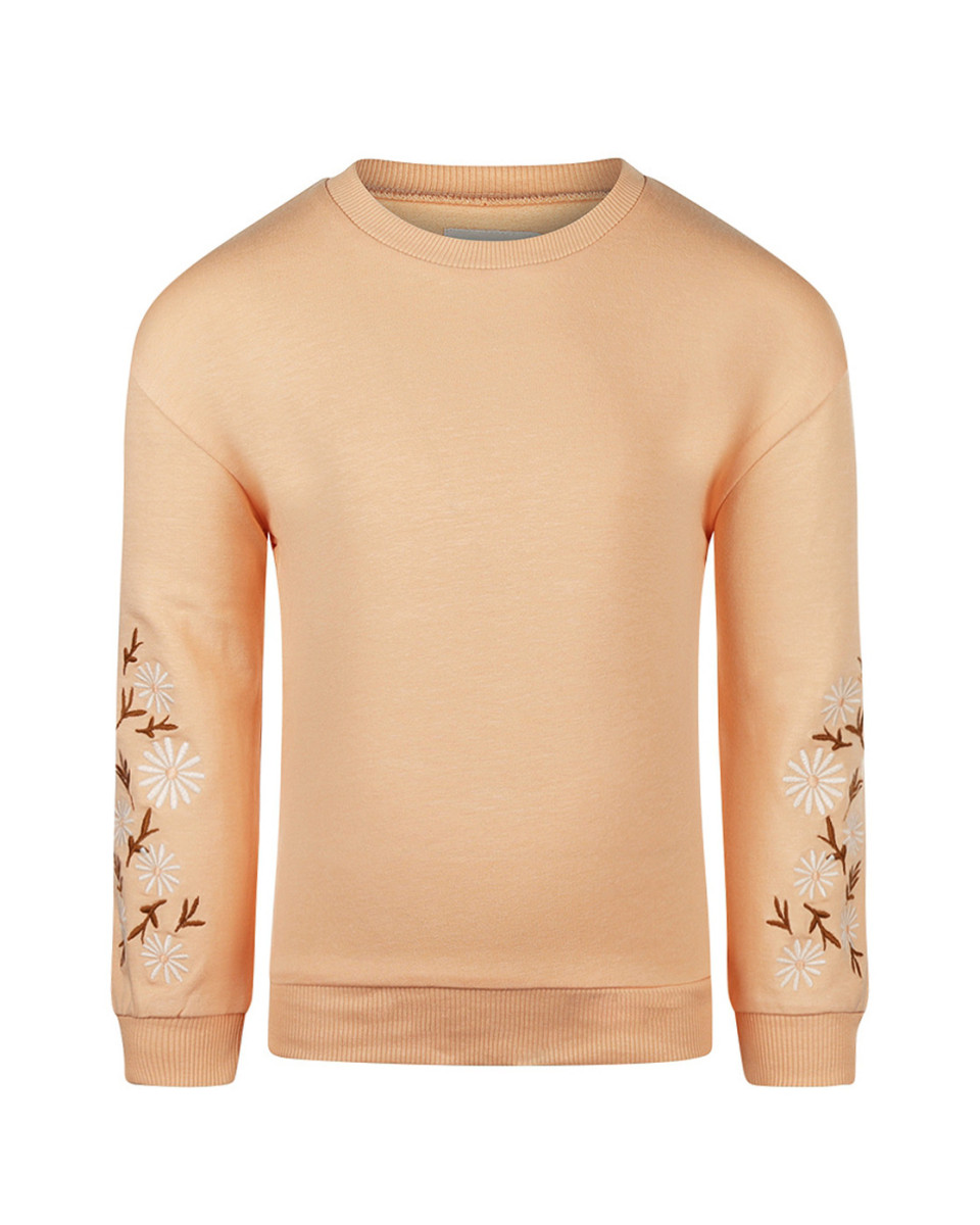 Koko Noko  Sweater dropped shoulder Peach