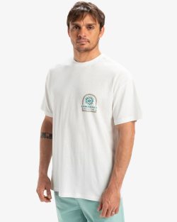QUIKSILVE CL SUN POWER SS SNOW WHITE