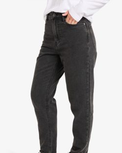 QUIKSILVER MOM DENIM PANT BLACK