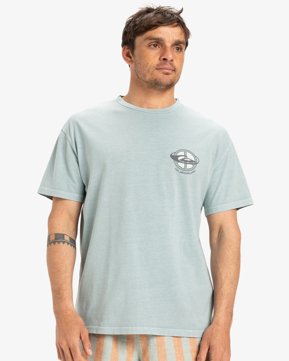 QUIKSILVER ND WAKE UP WORLD SS CHINOIS GREEN