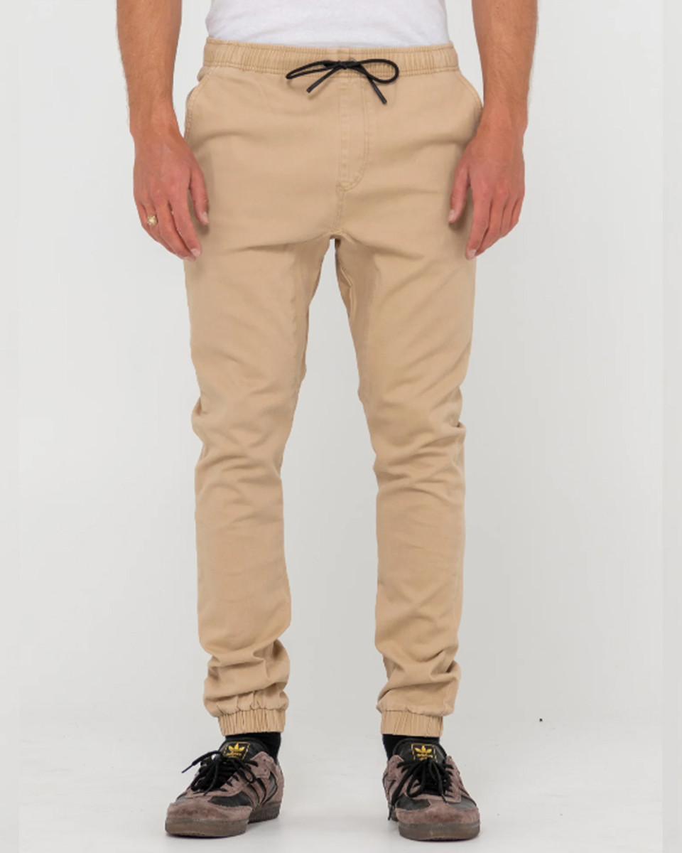 RUSTY HOOK OUT ELASTIC PANT KHAKI
