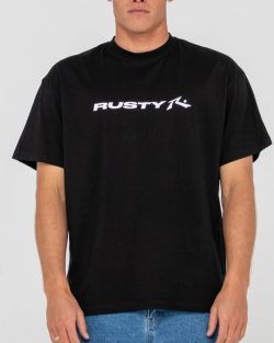 RUSTY VITAL RUSTY SS TEE BLACK - Afbeelding 3