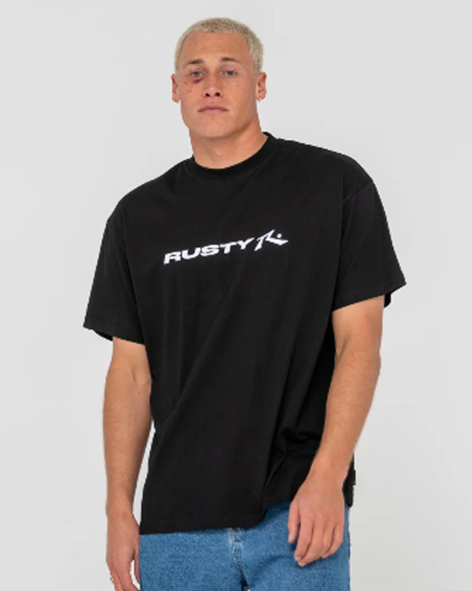 RUSTY VITAL RUSTY SS TEE BLACK