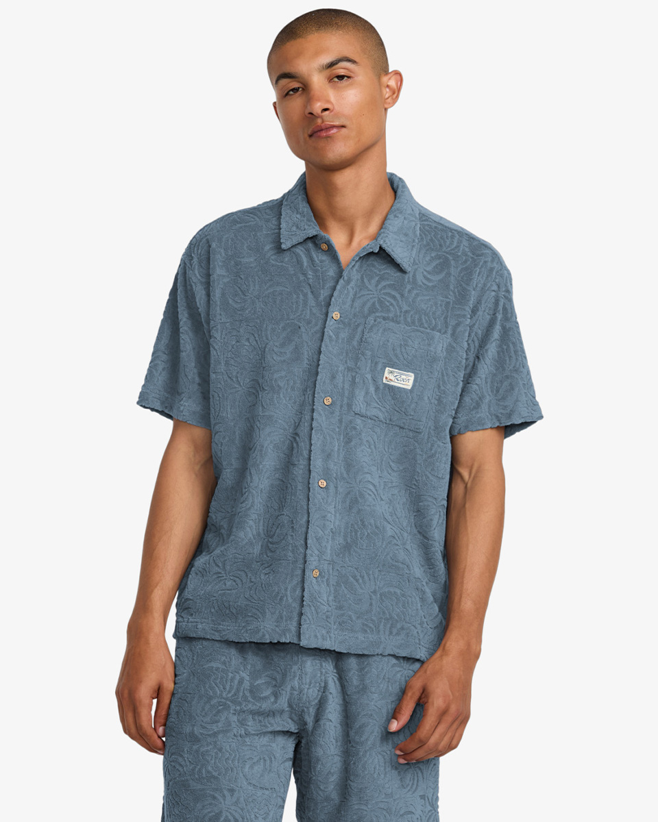 RVCA EXOTICA SS VINTAGE NAVY