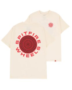 Spitfire classic 87 swirl tee cream