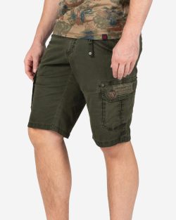 Timezone Regular RykerTZ Short washed leave green